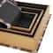 Multicolor Geometric Faux Book Storage Decorative Box with Plaid Inspired Pattern Set